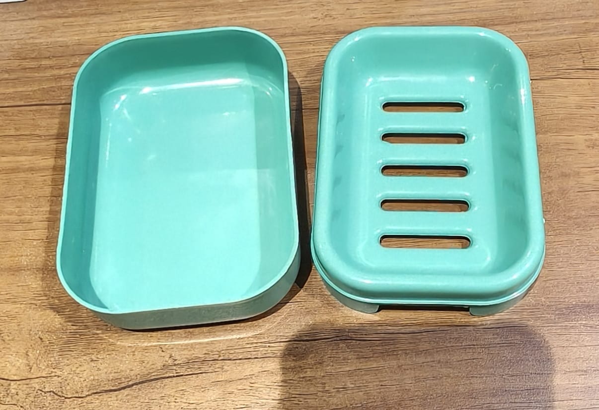 Premium Quality Rectangular Aqua Green Plastic Soap Case (1 Pc) Premium Quality Rectangular Aqua Green Plastic Soap Case (1 Pc)